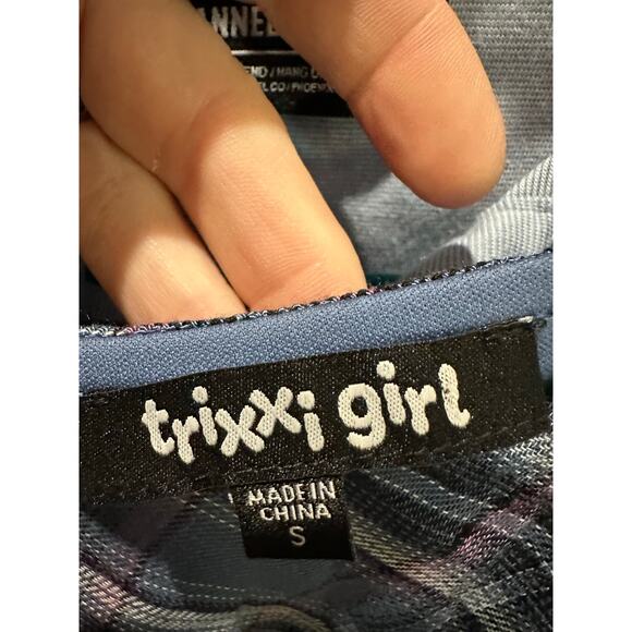 NWT plaid flannel dress - Picture 3 of 5